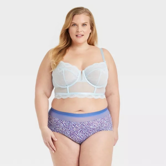 Bundle 5 Mesh Hi-Cut Briefs - Auden - Picture 2 of 11